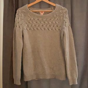 Gray Sweater-Mossimo Supply Co.
